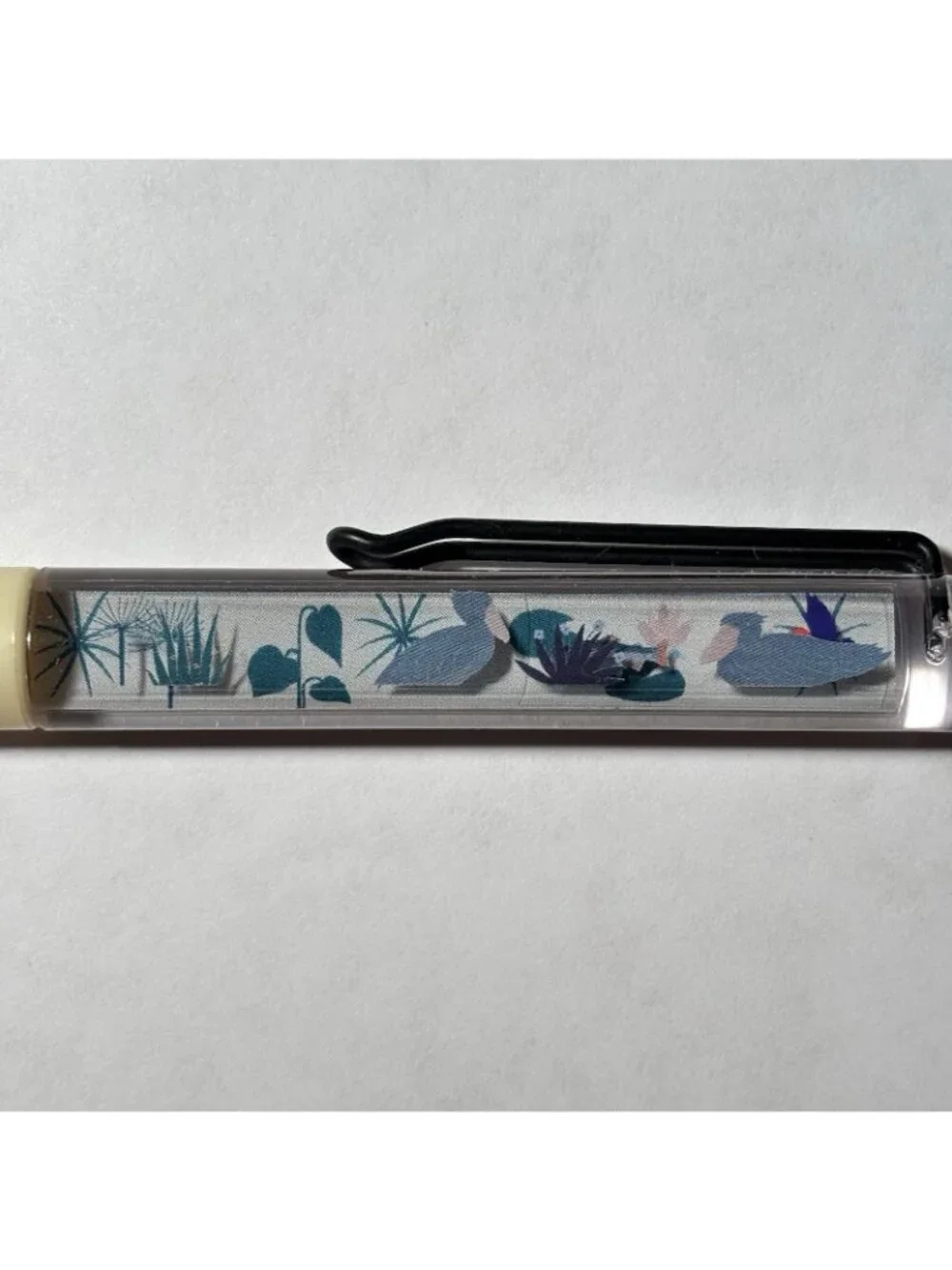 Nature Wetlands Floaty Pen Water Colorful Bird Fish Pelicans Plants Novelty Gift